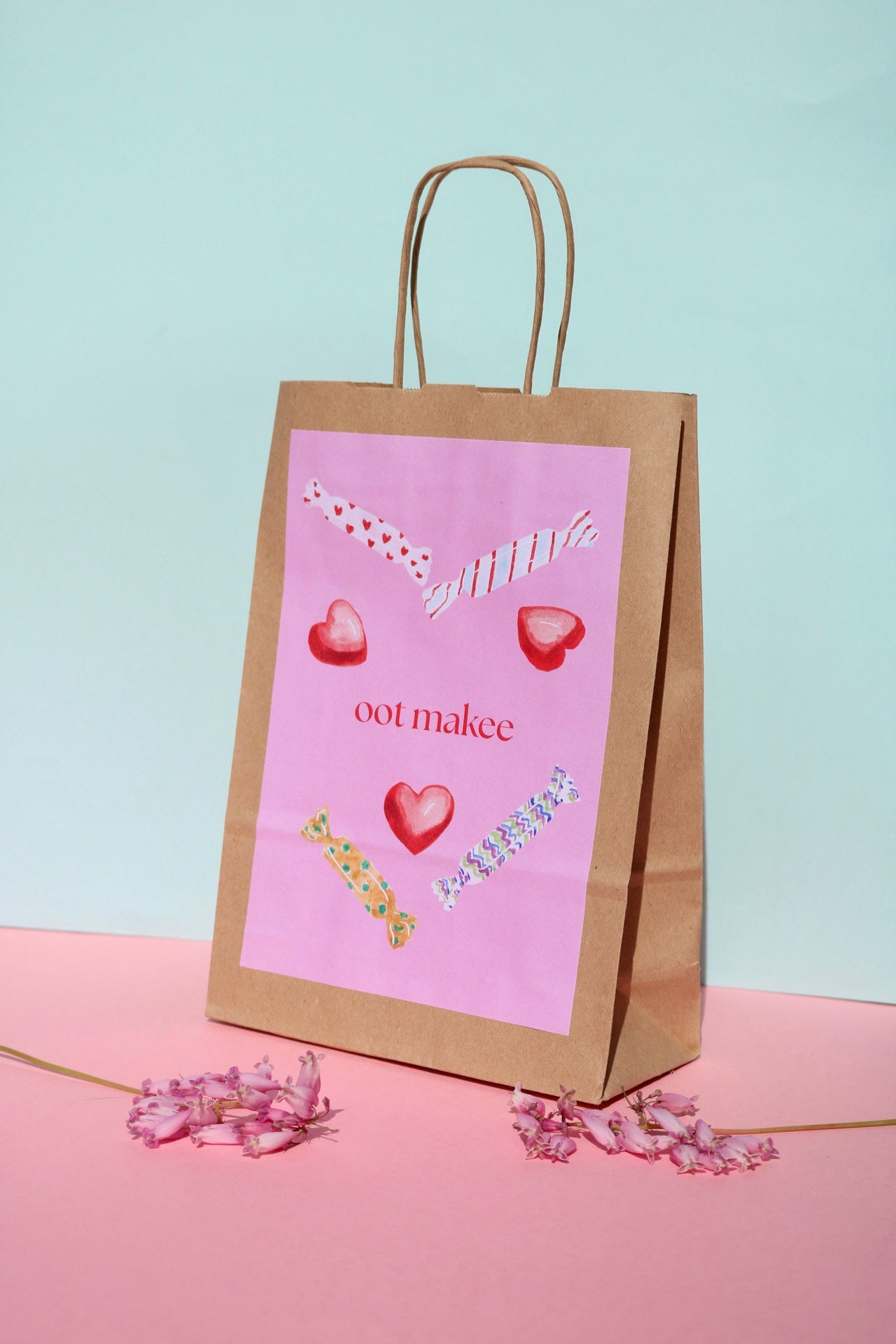 Lahjakassi Oot makee -pinkki