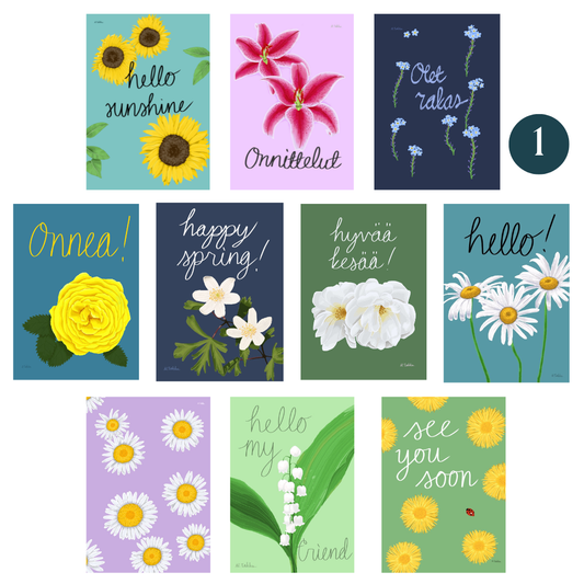 Postikorttisetti 10kpl