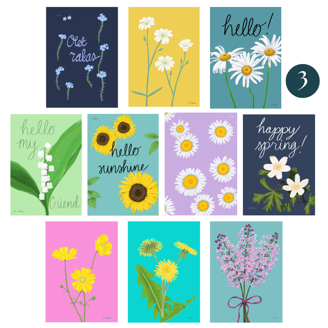 Postikorttisetti 10kpl